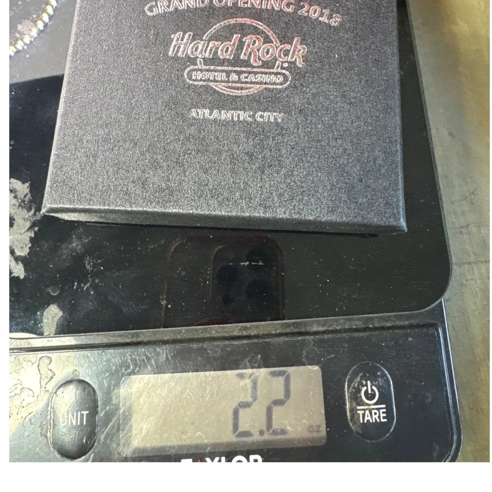Hard Rock Hotel Casino Atlantic City Grand Opening 2018 Guitar Keychain Boxed